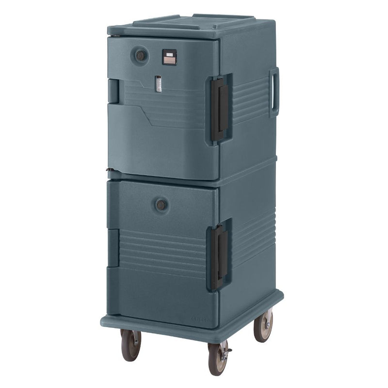 Cambro UPCHT800 - 20"W Food Pan Carrier - Front Load - 2 Compartments, (1) Heated - Choose Color