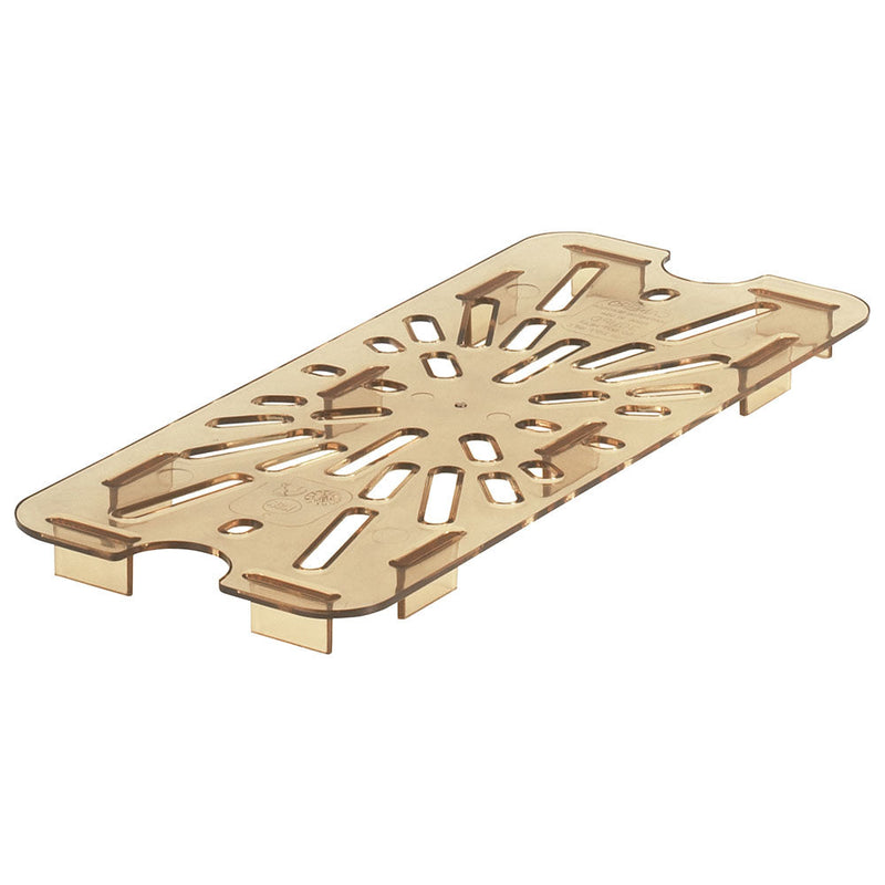Cambro 90HPD150 - High Heat Drain Shelf - Ninth-Size - Amber