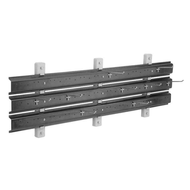 Cambro CSWS48EK110 - 36" Shelf Extender - Utensil Hanger - Black