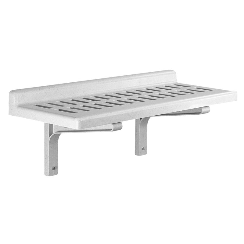 Cambro CSWS1436VK480 - Camshelving Wall Shelf - 36"W x 14"D - Speckled Gray