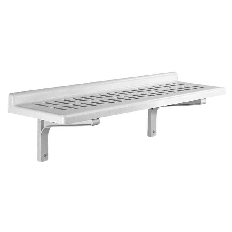 Cambro CSWS1448VK480 - Camshelving Wall Shelf - 48"W x 14"D - Speckled Gray