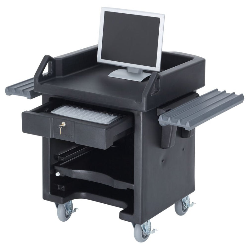 Cambro VCS32KEYT110 - Optional Keyboard Tray - For Versa Cart - Black