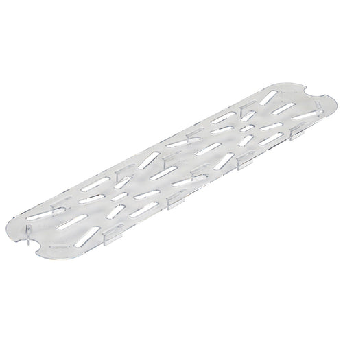 Cambro 20LPCWD135 - Camwear Drain Shelf - Half-Size Long - Clear