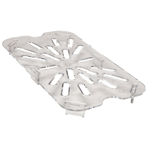 Cambro 40CWD135 - Camwear Drain Shelf - Fourth-Size - Clear
