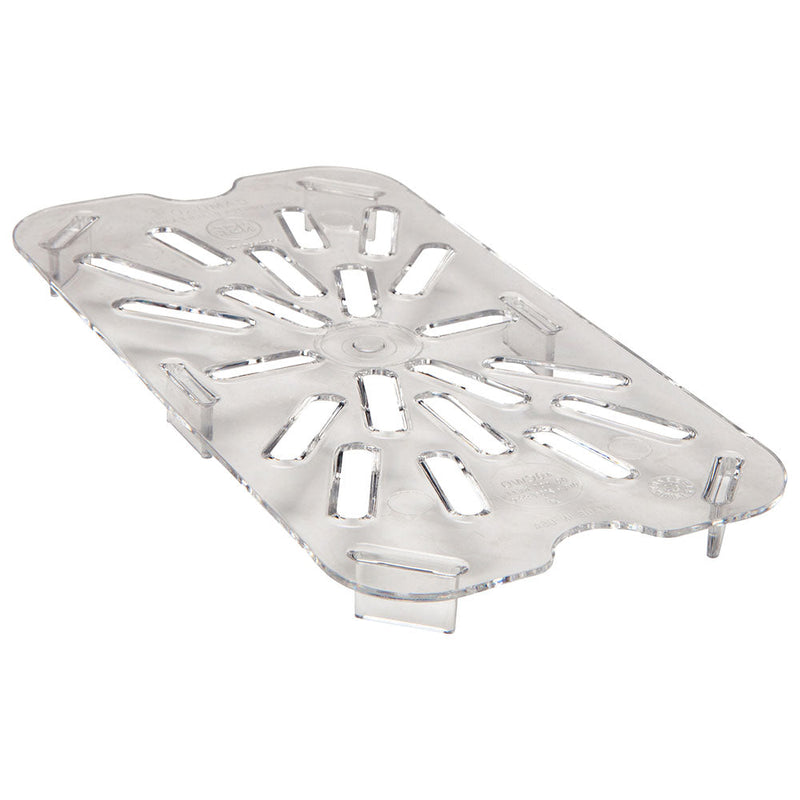 Cambro 40CWD135 - Camwear Drain Shelf - Fourth-Size - Clear