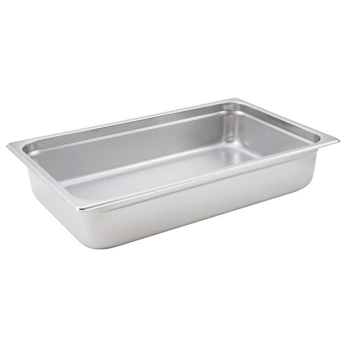 ZESCO SPJH-104 - Steam Table Pan - Full-Size - 4" Deep