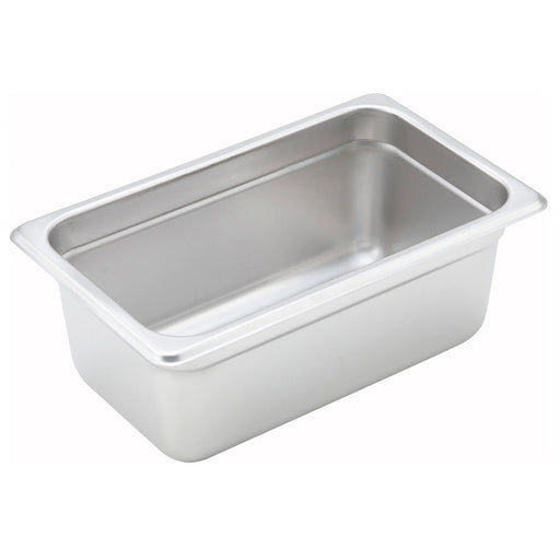 ZESCO SPJH-404 - Steam Table Pan - Quarter-Size - 4" Deep