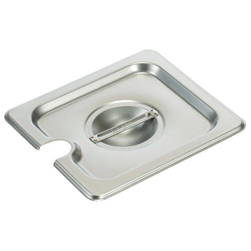 ZESCO SPCS - Steam Table Pan Cover - Notched - Sixth-Size