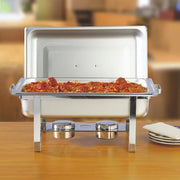 Winco C-3080B - Newburg Economy Full-Size Chafer - Dome Cover