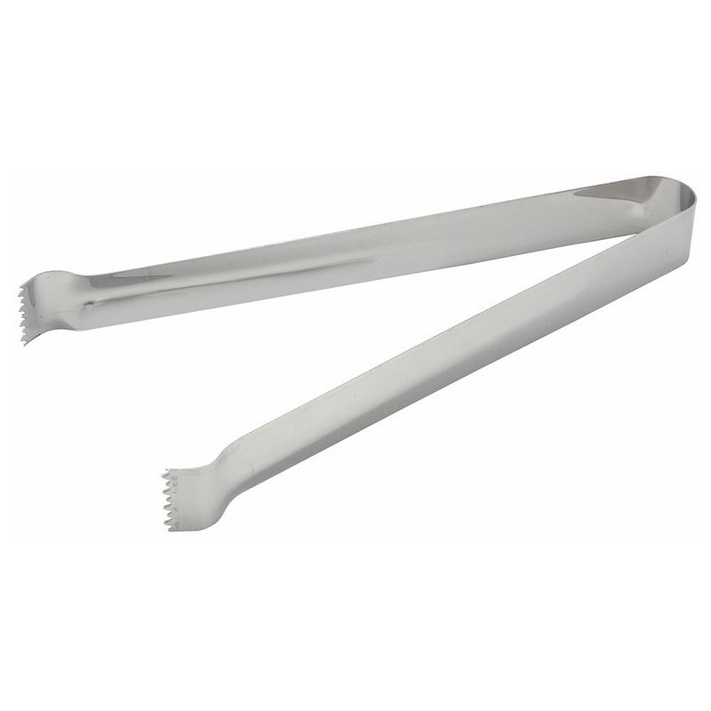 Winco PT-6 - 6"L Pom Tongs - 1 Piece Stainless Steel