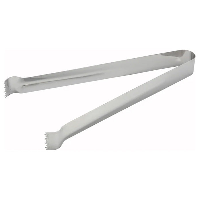 Winco PT-9 - 9"L Pom Tongs - 1 Piece Stainless Steel