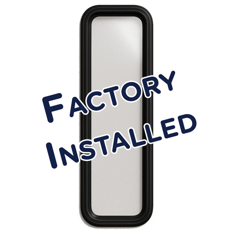 Eliason Doors ADA WINDOW - Swing Door Upgrade - 9"W x 30"H Window - Clear Acrylic