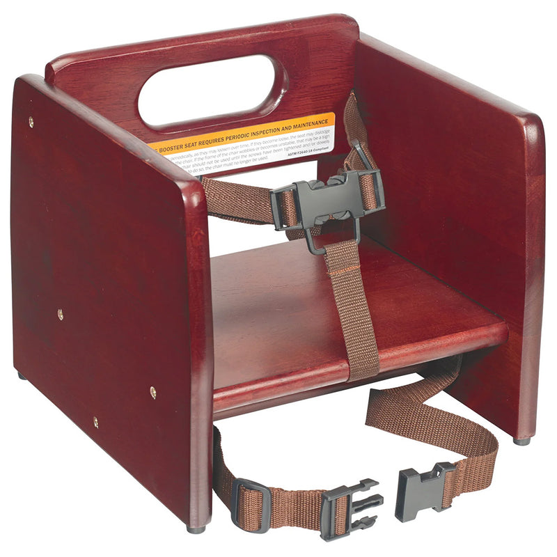 Winco CHB-701 - Wooden Booster Seat - Stackable - Choose Finish