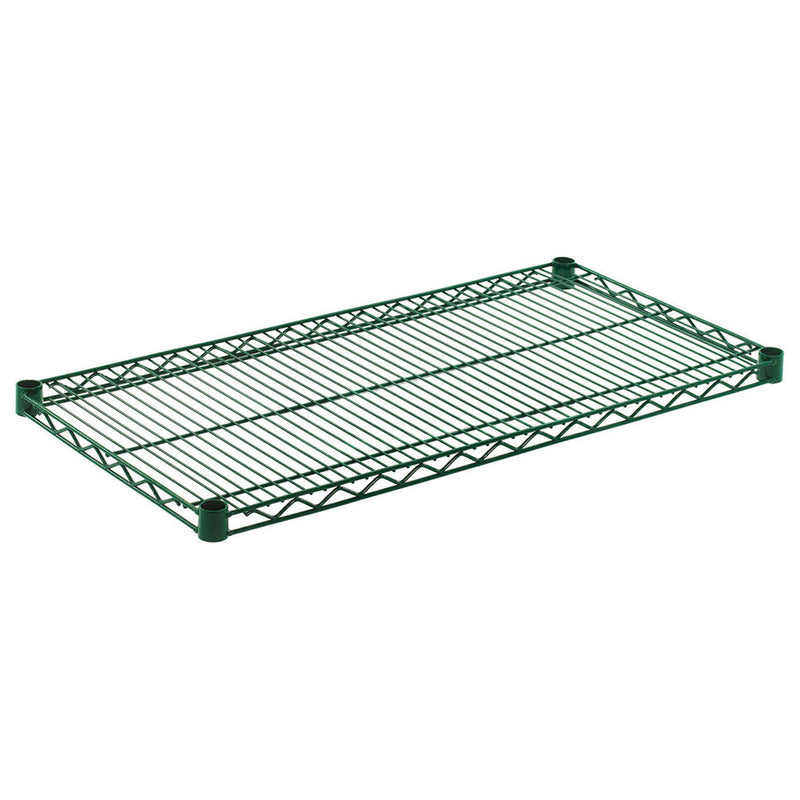 ZESCO J1836K - Wire Shelf - Green Epoxy - 18" Deep x 36" Long