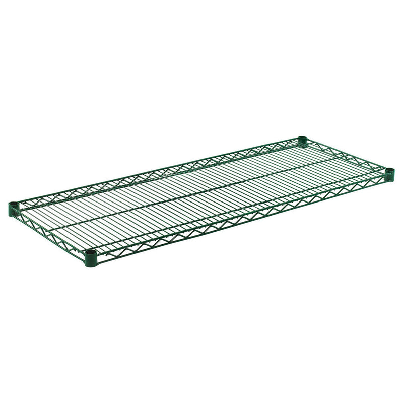 ZESCO J1848K - Wire Shelf - Green Epoxy - 18" Deep x 48" Long