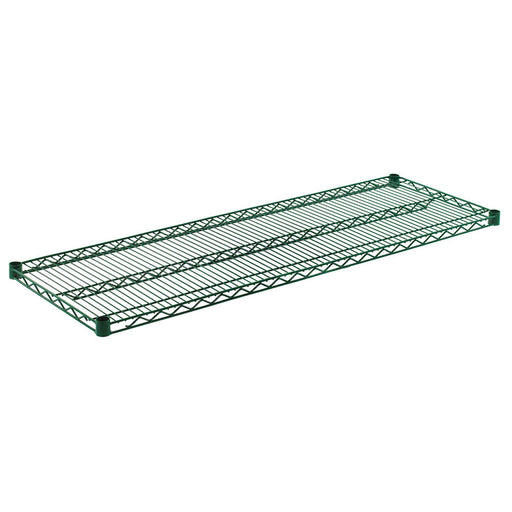 ZESCO J1860K - Wire Shelf - Green Epoxy - 18" Deep x 60" Long