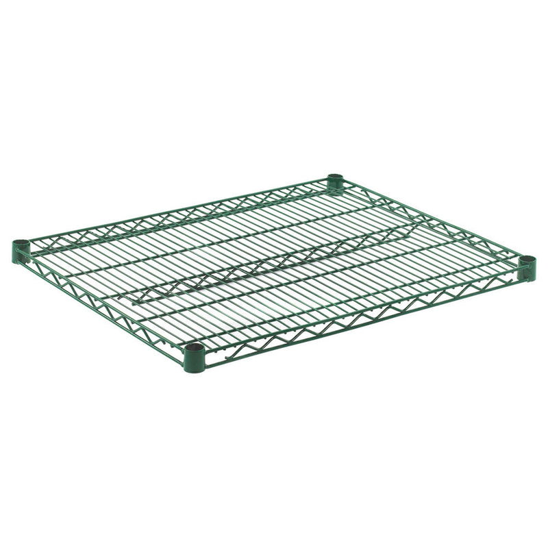 ZESCO J2430K - Wire Shelf - Green Epoxy - 24" Deep x 30" Long