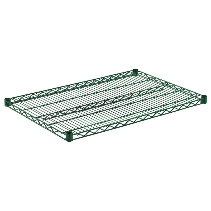 ZESCO J2436K - Wire Shelf - Green Epoxy - 24" Deep x 36" Long