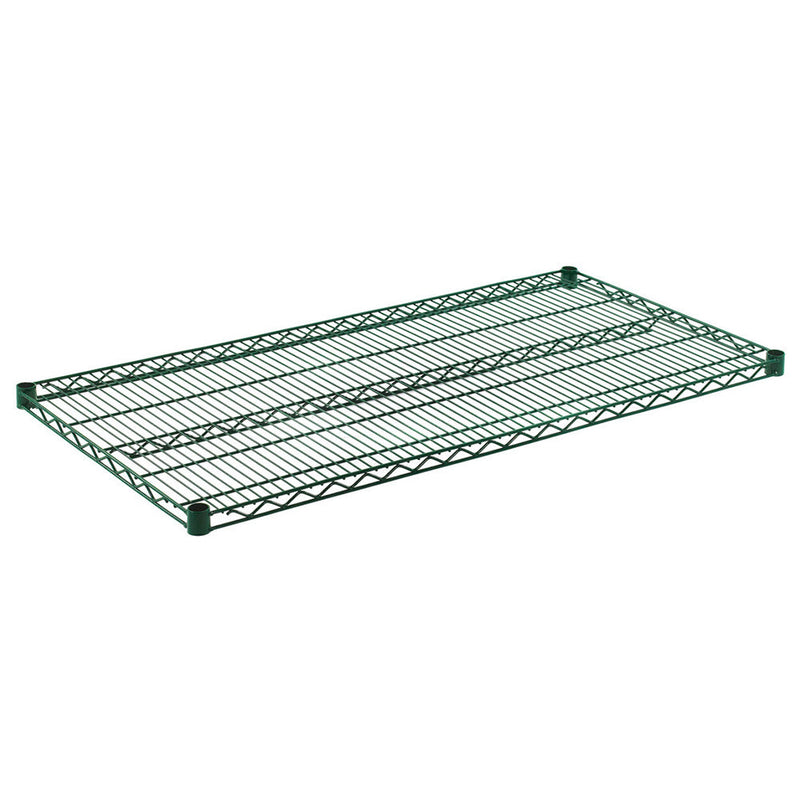ZESCO J2448K - Wire Shelf - Green Epoxy - 24" Deep x 48" Long