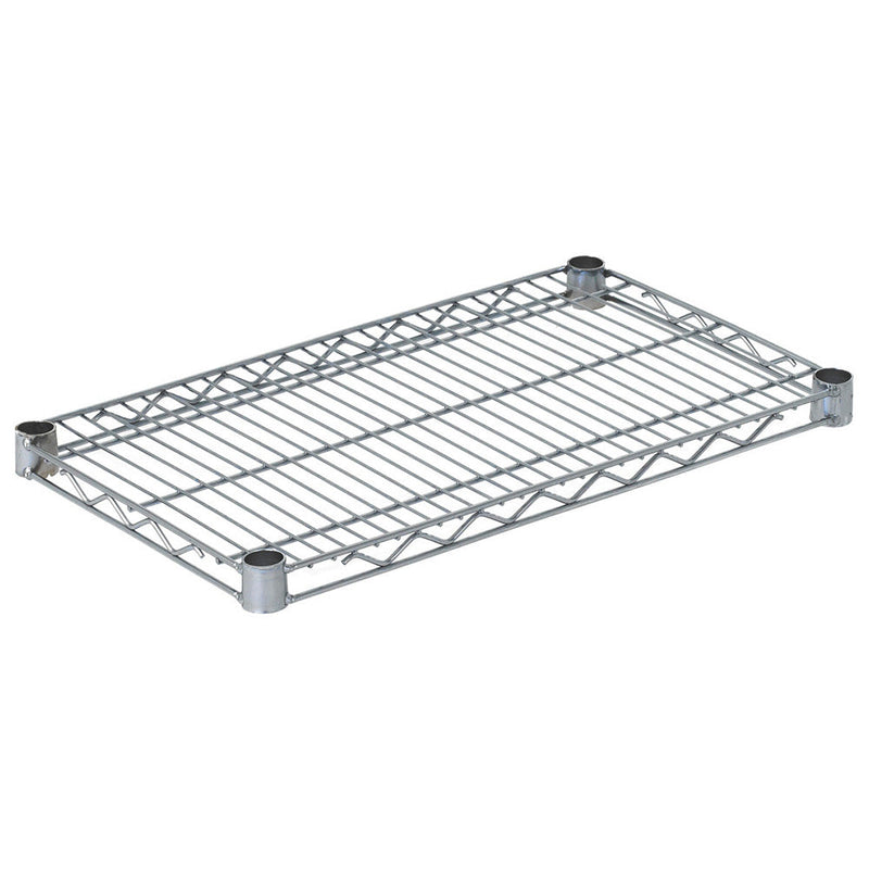 ZESCO J1424C - Wire Shelf - Chrome - 14" Deep x 24" Long