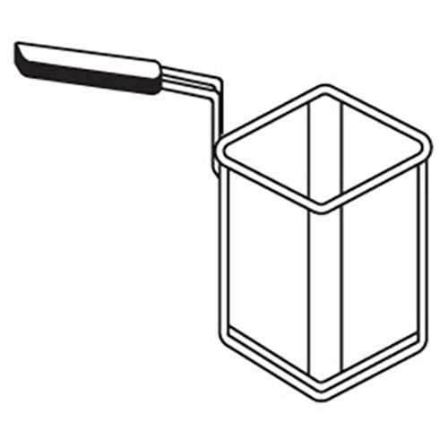 Axis 116-0090 - Square Pasta Cooking Basket - 5.7" Square x 9.1" Deep