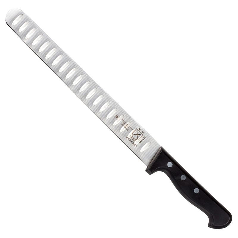 Mercer M23720 - Cuchillo rebanador Granton Edge de 11" - Serie Renacimiento