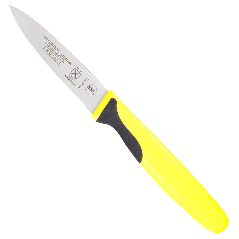 Mercer M23930 - Cuchillo para pelar de 89 mm - Serie Millennia - Elija el color