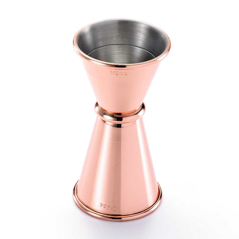 Mercer M37000 - Japanese Jigger - Stainless Steel - 1/2 x 3/4 oz. - Choose Color