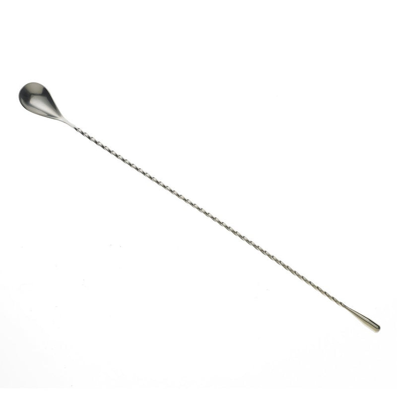 Mercer M37013 - Cuchara de bar clásica - Acero inoxidable - 15-3/4" de largo - Elige el color