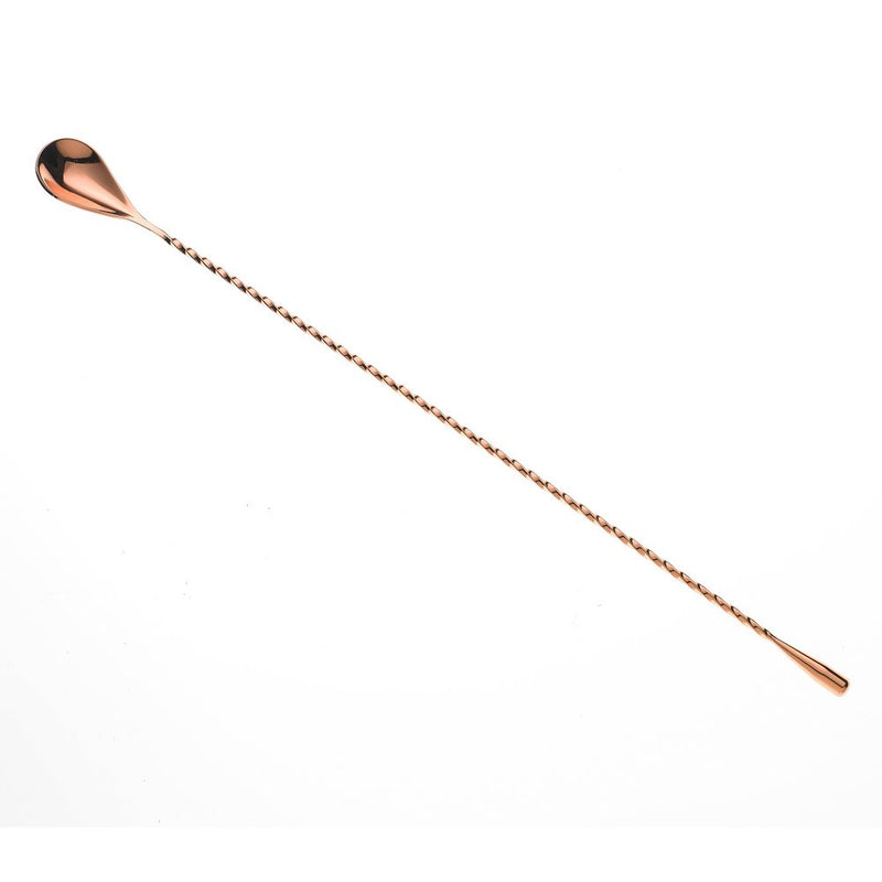 Mercer M37013 - Cuchara de bar clásica - Acero inoxidable - 15-3/4" de largo - Elige el color