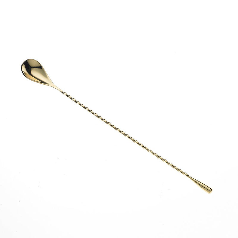 Mercer M37012 - Classic Bar Spoon - Stainless Steel - 11-13/16"L - Choose Color