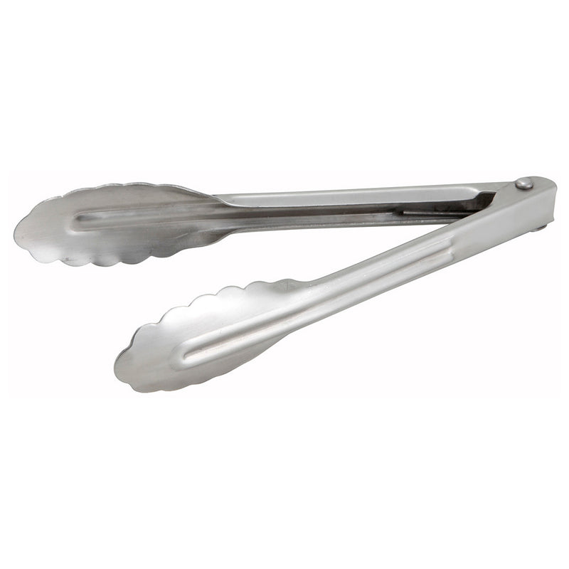 Winco UT-7 - Mini tenazas de resorte con bisagra de 7-1/2" de largo - Acero inoxidable