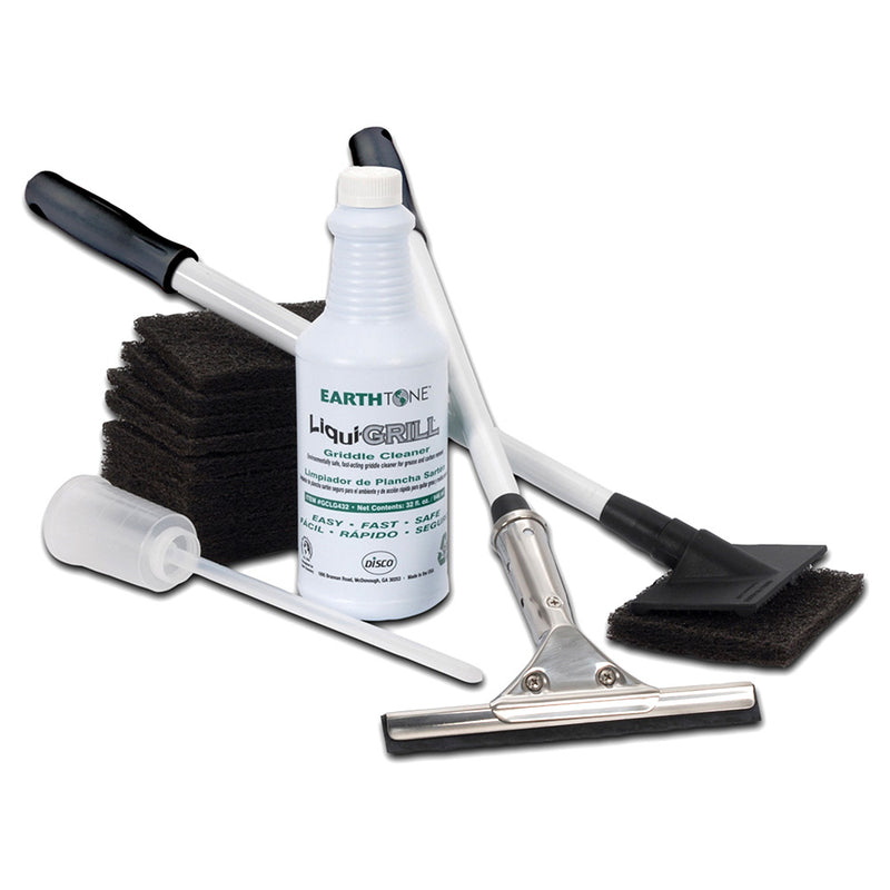 DISCO GCLGSK - Kit de inicio de limpiador de plancha Liqui-Grill