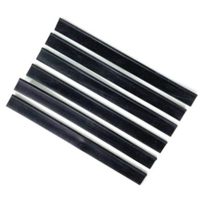 DISCO GCLSR - Repuestos para escobilla de goma para plancha - Hoja de silicona de 7-3/4" de ancho - Caja de 12