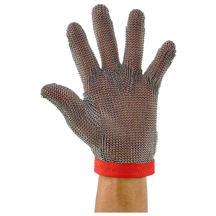 Winco PMG-1M - Cut Resistant Glove - Stainless Steel Mesh - Medium Size