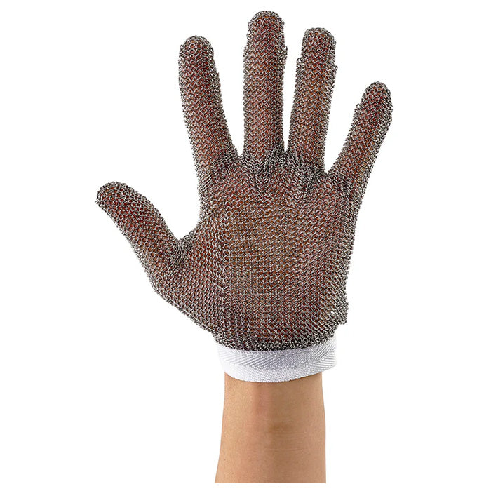 Winco PMG-1S - Cut Resistant Glove - Stainless Steel Mesh - Small Size