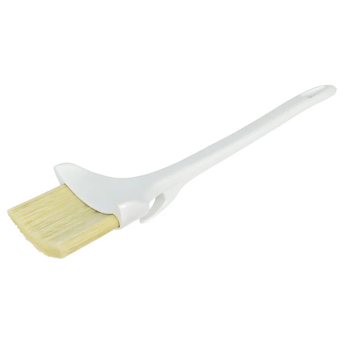 Winco WBRP-30H - Brocha de repostería - Cerdas de nailon de 3" - Mango de plástico blanco