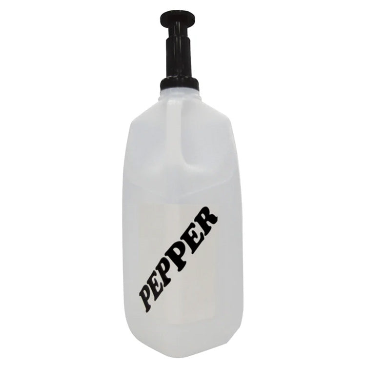 Winco PR-05P - Pepper Shaker Refiller System - 2 Quart - Plastic Bottle