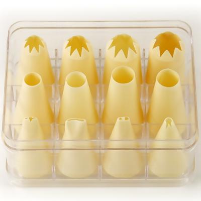 Thermohauser 3000231903 - Puntas de manga pastelera XXL - Plástico - Juego de 12