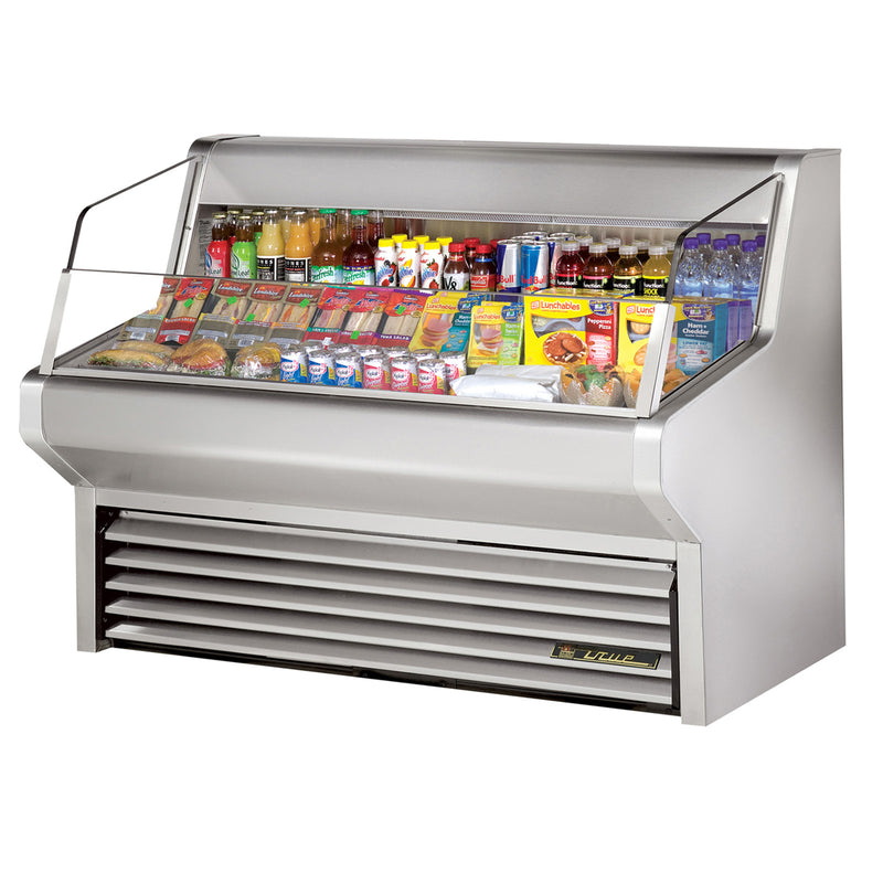 True THAC-60-S-HC-LD - HORIZONTAL AIR CURTAIN MERCHANDISER, 60" L, S/S