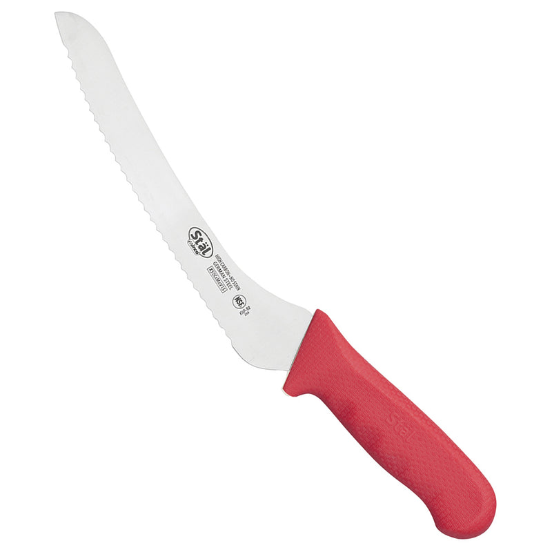 Winco KWP-92R - 9" Bread Knife - Serrated Stamped Blade - Stäl Series