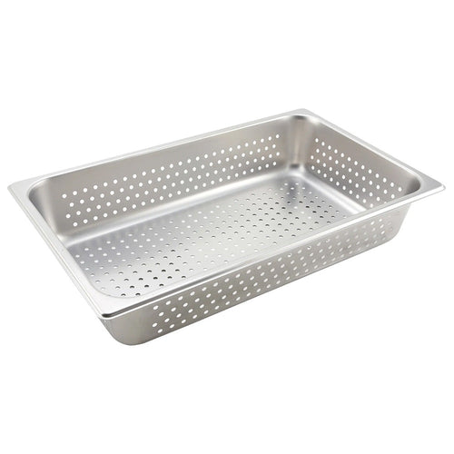 ZESCO SPFP4 - Steam Table Pan - Perforated - Full-Size - 4" Deep