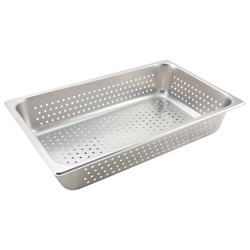 ZESCO SPFP4 - Steam Table Pan - Perforated - Full-Size - 4" Deep