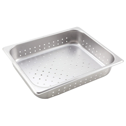 ZESCO SPHP2 - Steam Table Pan - Perforated - Half-Size - 2-1/2" Deep