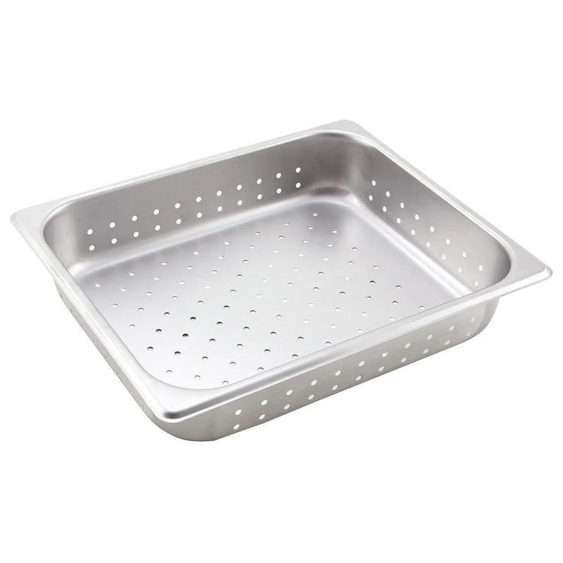 ZESCO SPHP2 - Steam Table Pan - Perforated - Half-Size - 2-1/2" Deep