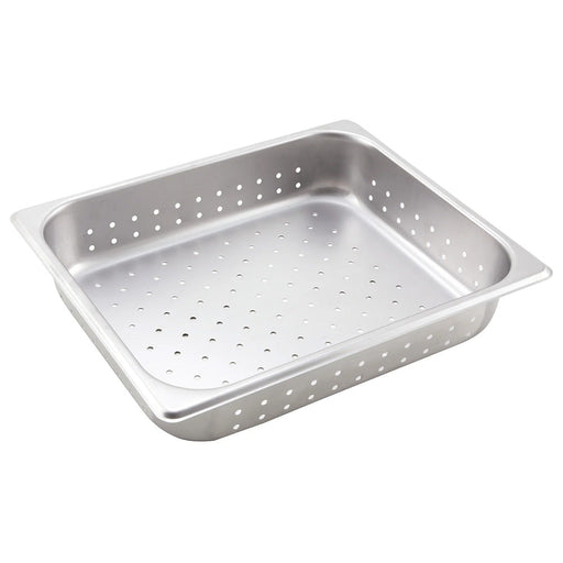 ZESCO SPHP2 - Steam Table Pan - Perforated - Half-Size - 2-1/2" Deep