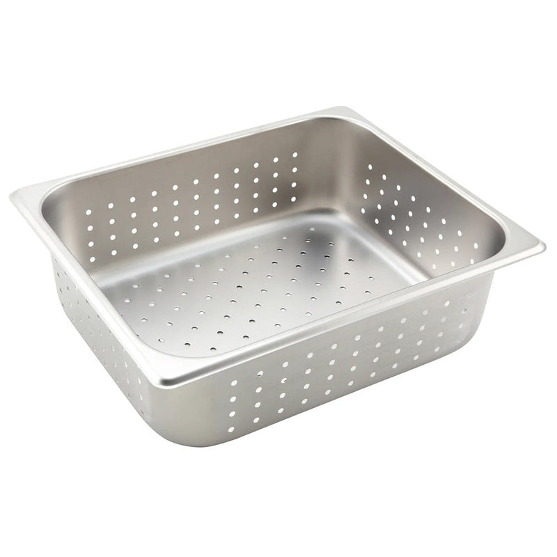 ZESCO SPHP4 - Steam Table Pan - Perforated - Half-Size - 4" Deep