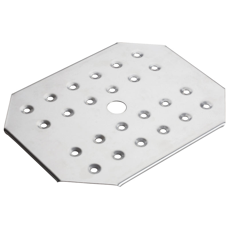 Winco SPFB-2 - Half-Size Drain Shelf - False Bottom - Stainless Steel