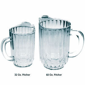 Winco WPC-60 - 60 Oz. Clear Plastic Pitchers