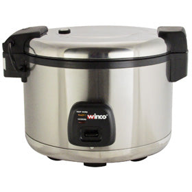 Winco RC-S301 - Olla arrocera eléctrica y calentador - Capacidad para 30 tazas de arroz